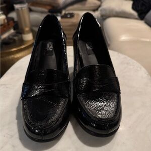 Jones New York Black Women's block heel Loafers Sz 6